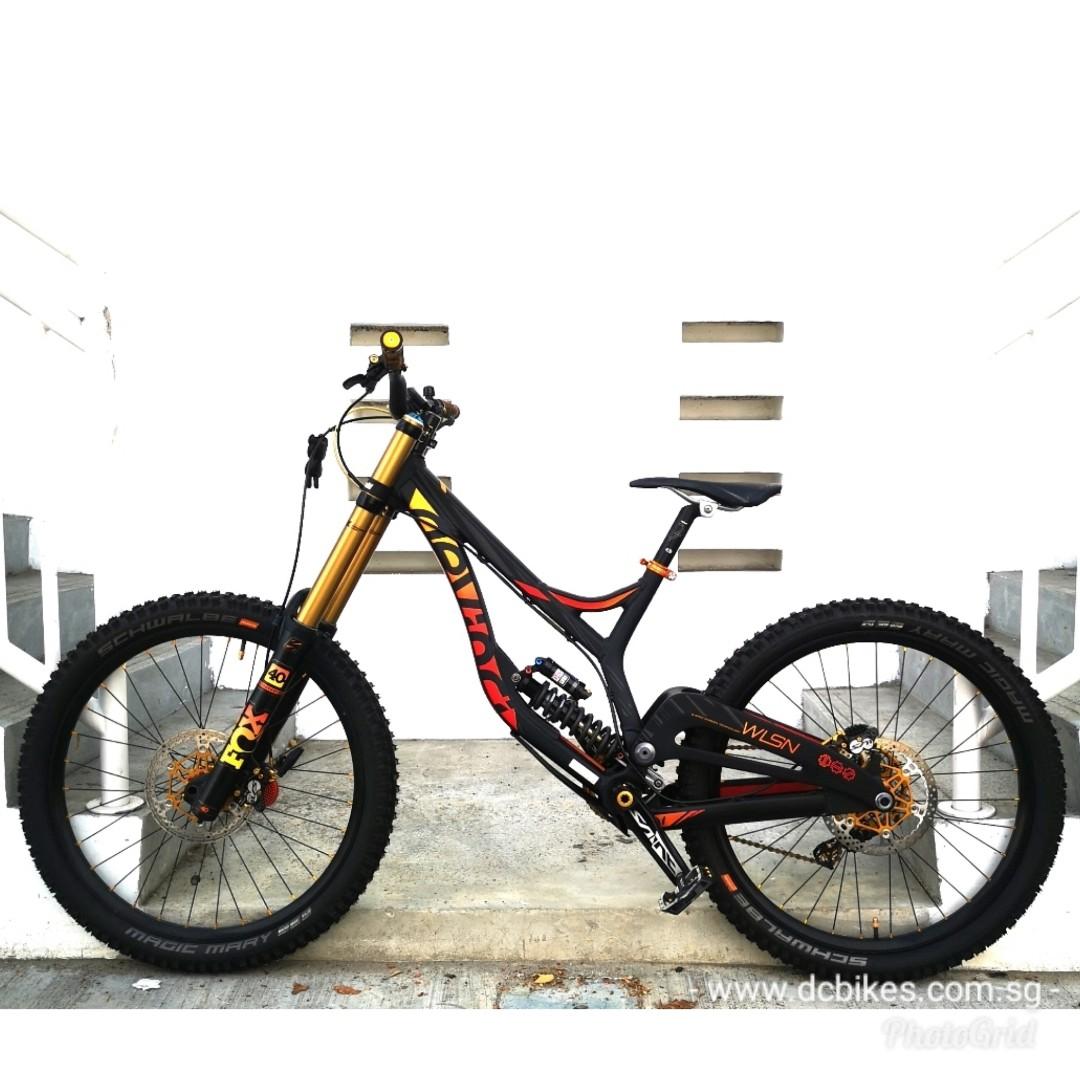 Lastest Model Devinci Wilson Sl Half Carbon Downhill Mountain