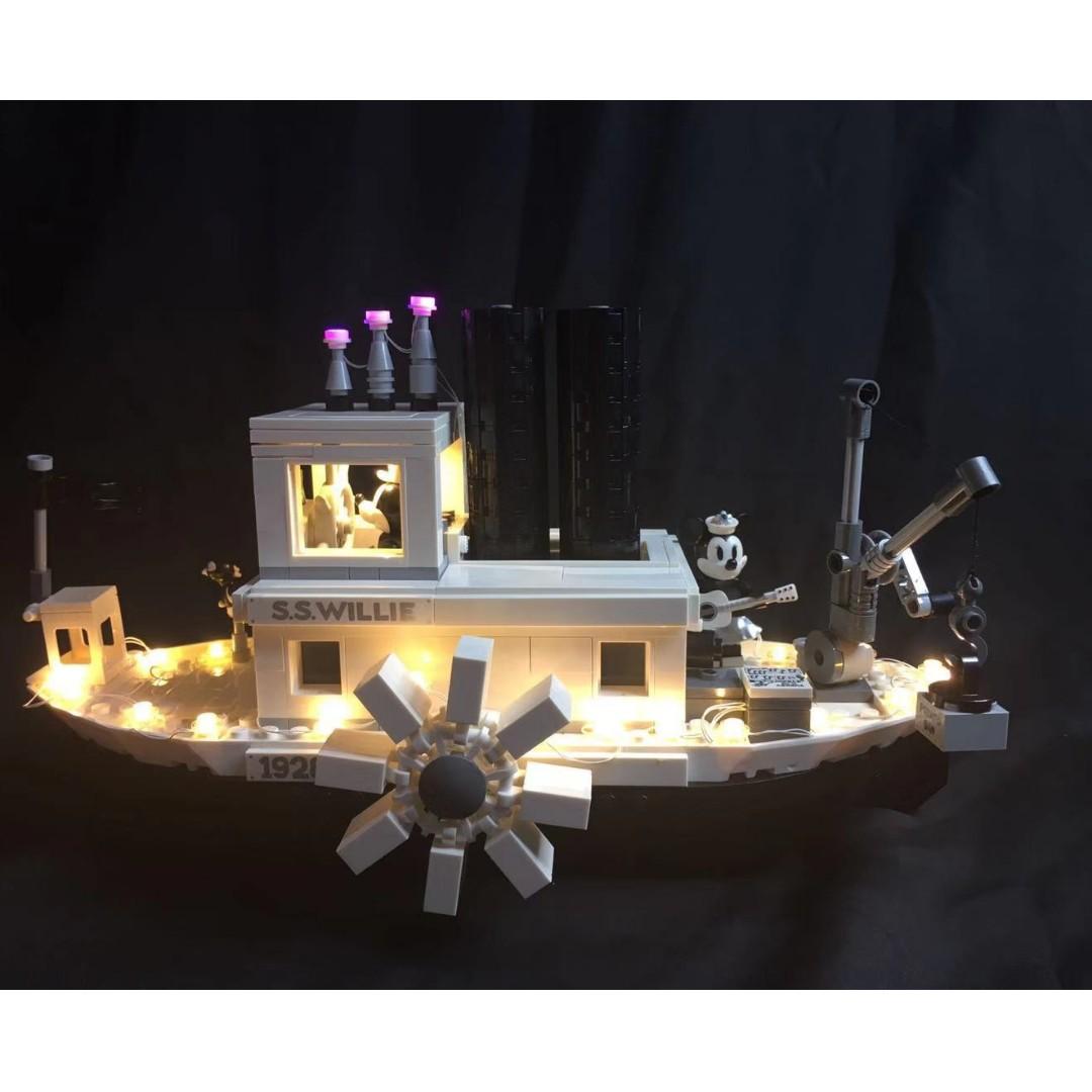 lego ideas 21317 steamboat willie