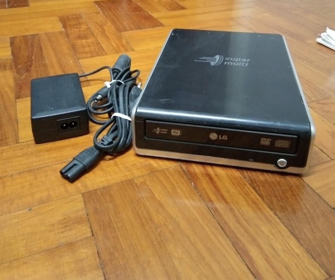 LG external super multi dvd rewriter, Computers & Tech, Parts