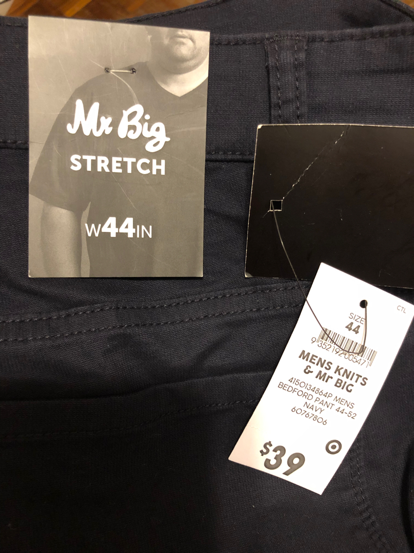 Men s pants size 44 from Target Australia