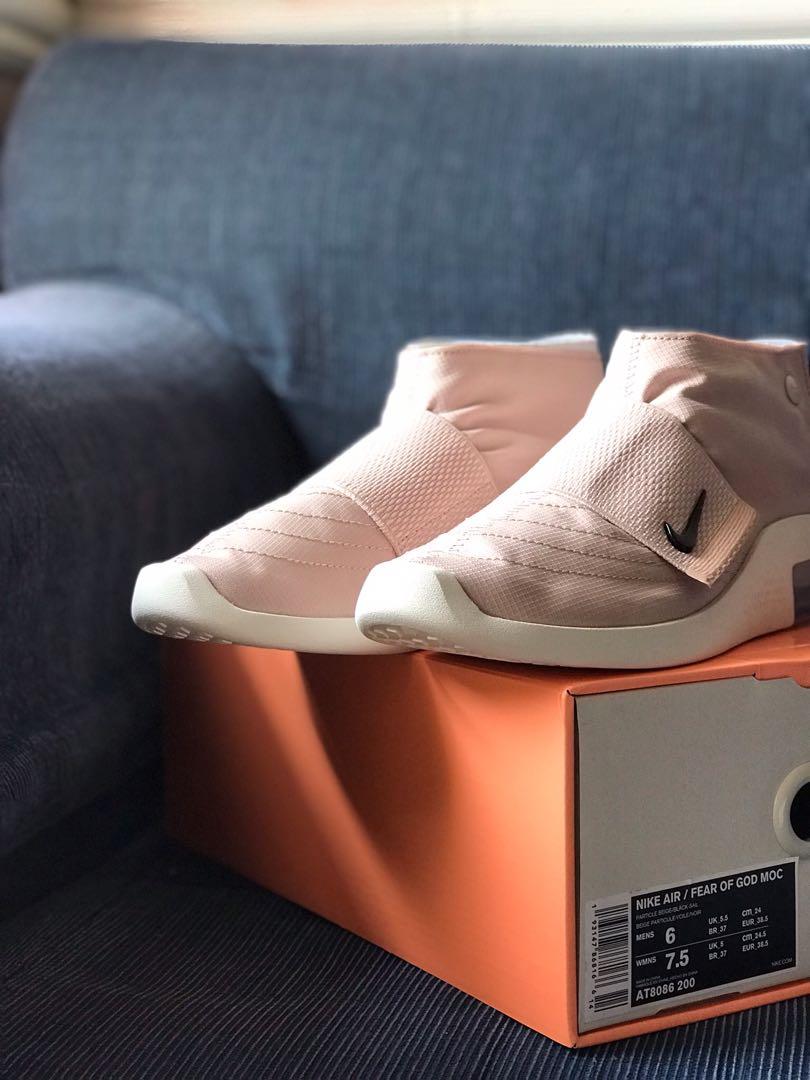 nike air fear of god moccasin particle beige