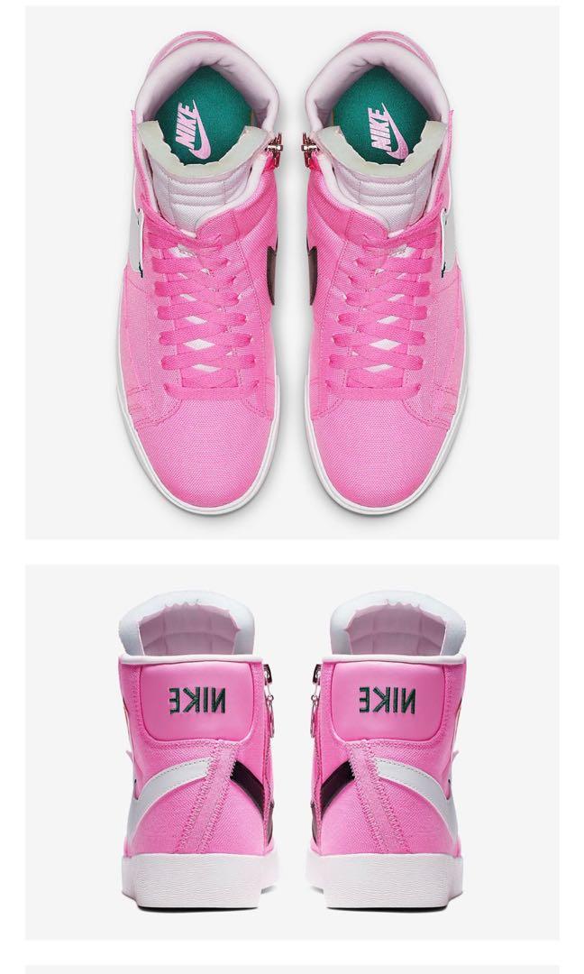 Nike blazer rebel mid psychic pink best sale