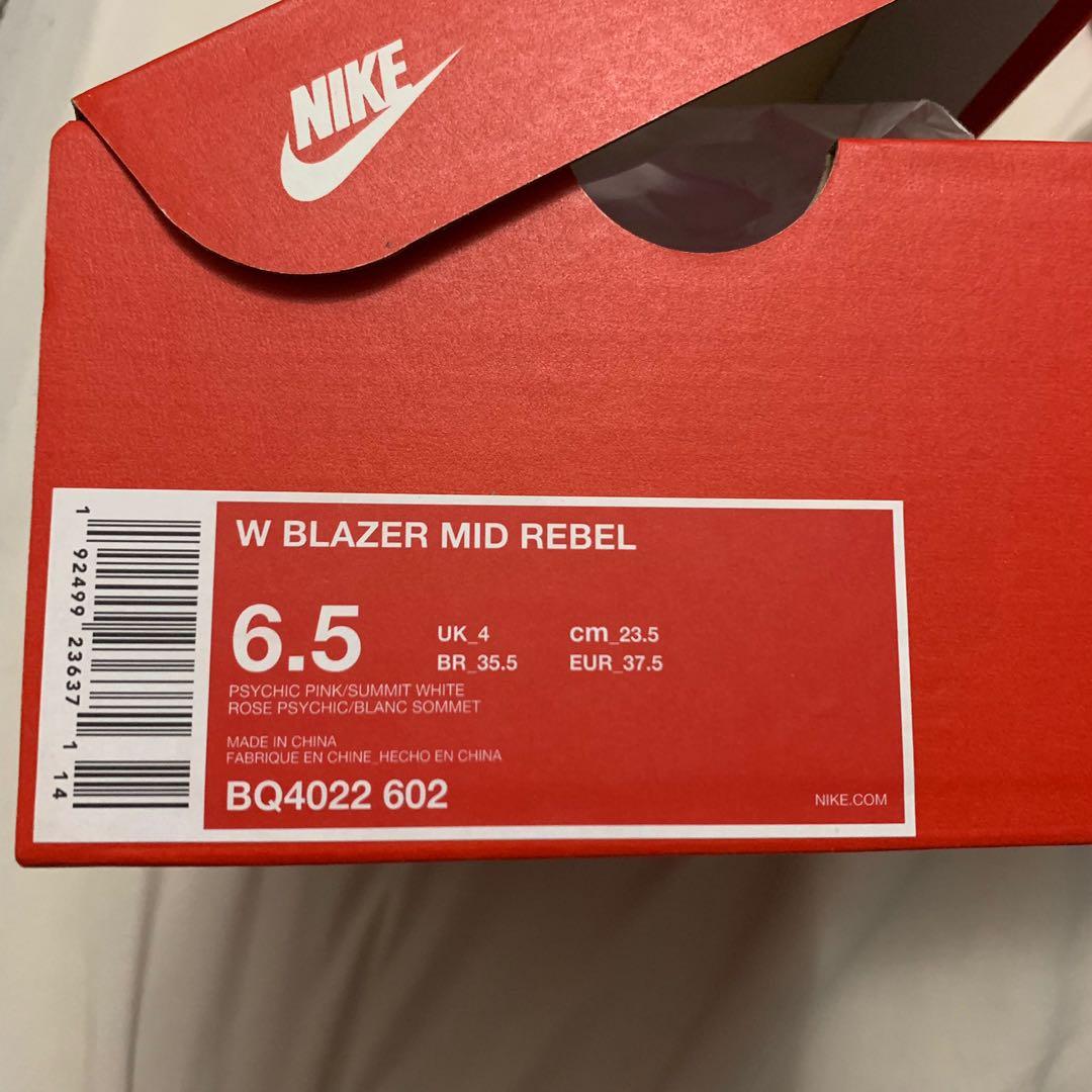 Nike blazer rebel discount pink