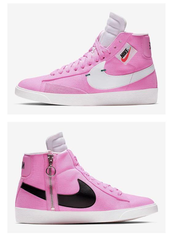 Nike Women s Blazer Mid Rebel in Psychic Pink Women s Fashion
