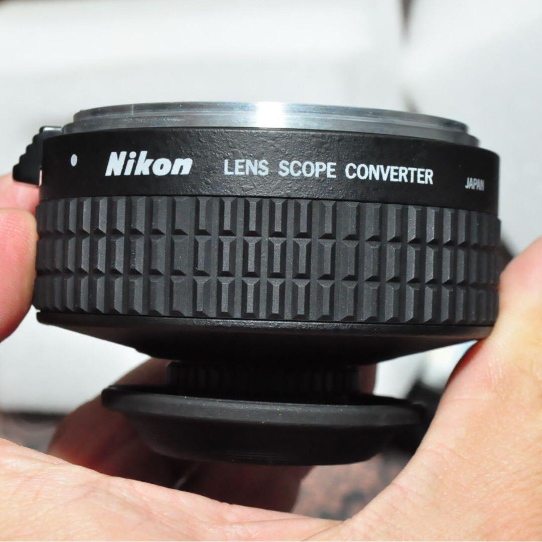 Nikon lens scope converter, Photography, Lens & Kits on Carousell