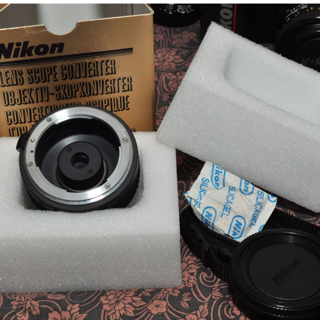 Nikon lens scope converter, Photography, Lens & Kits on Carousell