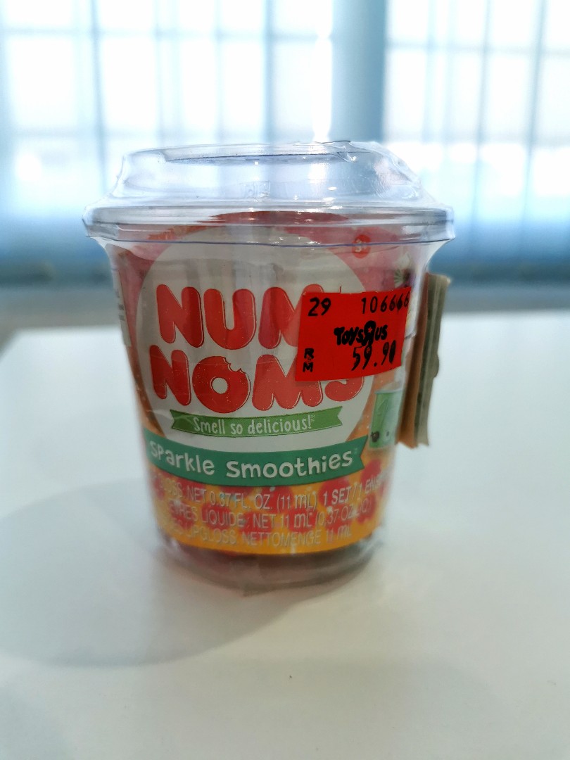 Num Noms Sparkle Smoothies with Sweet, Scented Liquid Lip Gloss