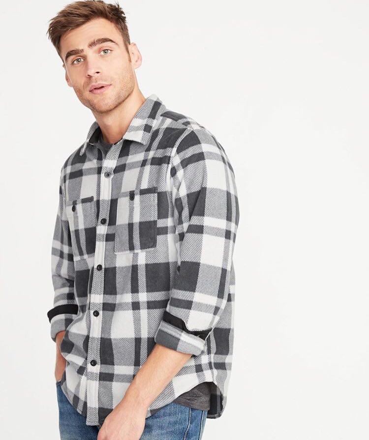 Old Navy Micro Performance Fleece Shirt 
