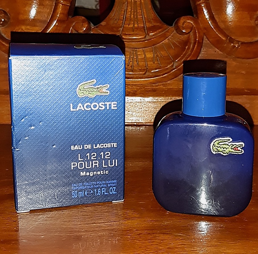 lacoste perfume blue