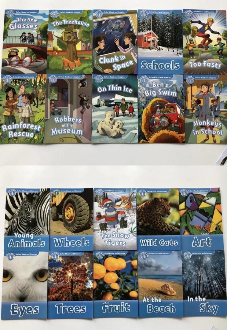 Oxford Read And Discover Level 1 20 Books Books Stationery