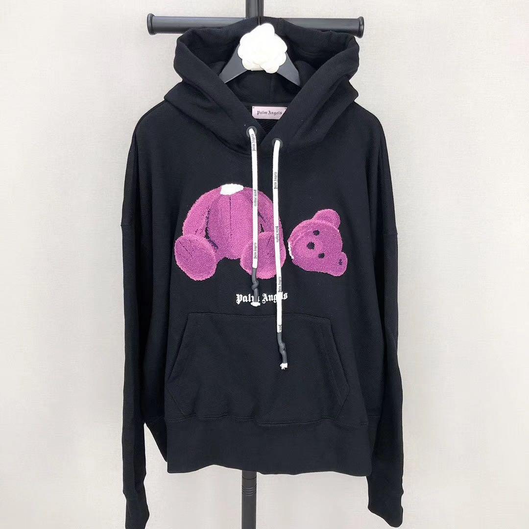 palm angels bear hoodie