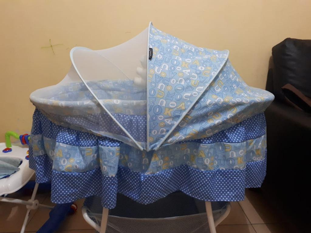 Pliko Baby Bed Tempat Tidur Bayi Plico Bayi Anak Kereta Kursi Goyang Gendongan Bayi Di Carousell