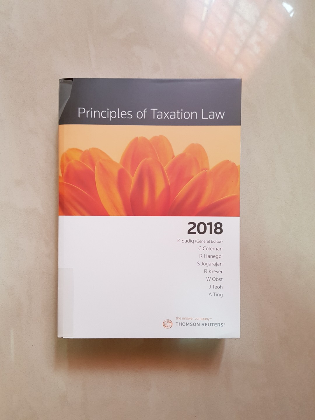 Principles of Taxation Law, Hobbies & Toys, Books & Magazines