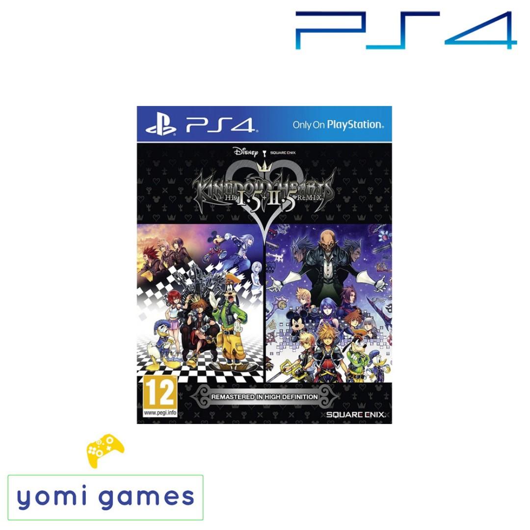 Ps4 Kingdom Hearts Hd 1 5 2 5 Remix Toys Games Video Gaming Video Games On Carousell