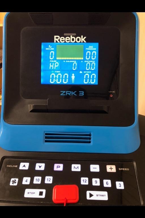 Reebok ZRK 3 Treadmill Sports Gym Fitness on Carousell