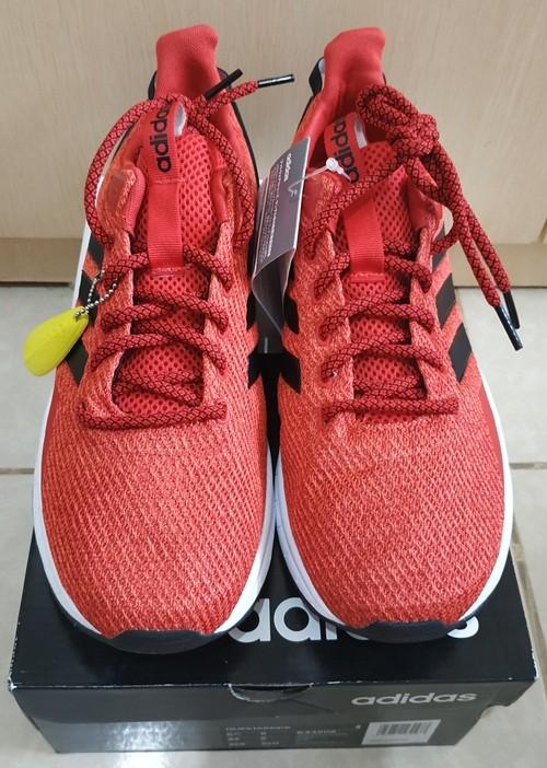 Sepatu Sneakers Running Pria Red Adidas Ortholite Questarride ORI