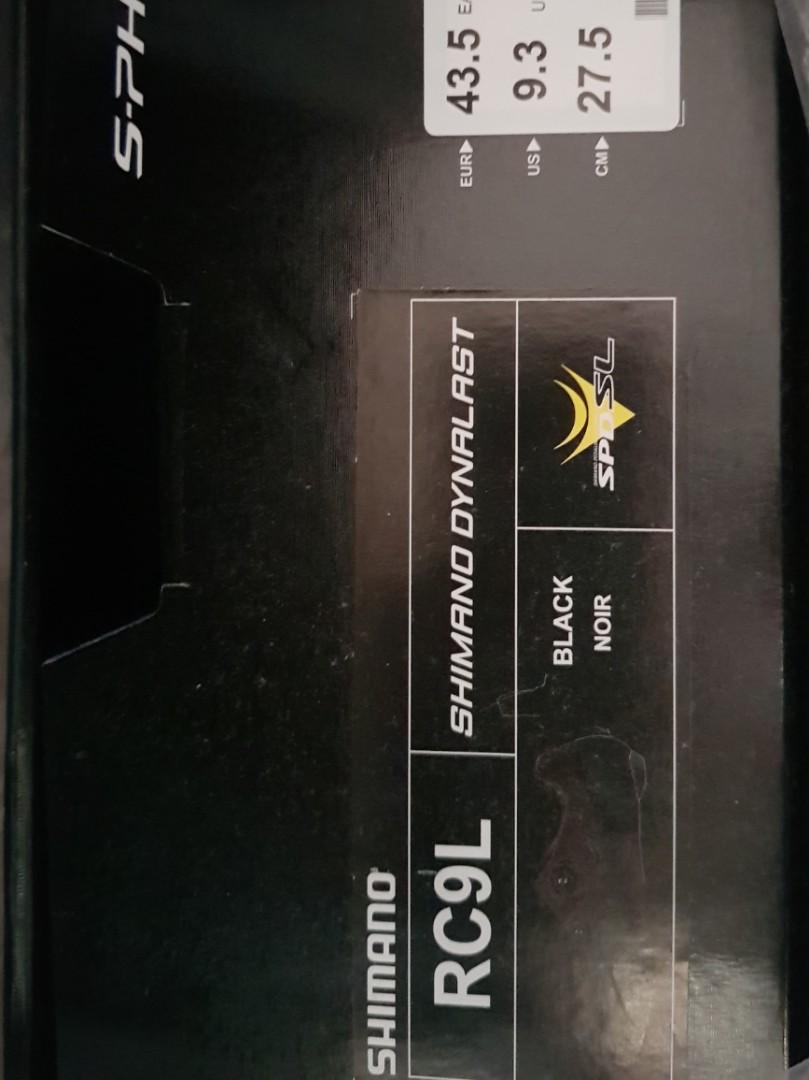 Shimano S-Phyre RC9L (size 43.5), Sports Equipment, Bicycles \u0026 Parts, Parts  \u0026 Accessories on Carousell