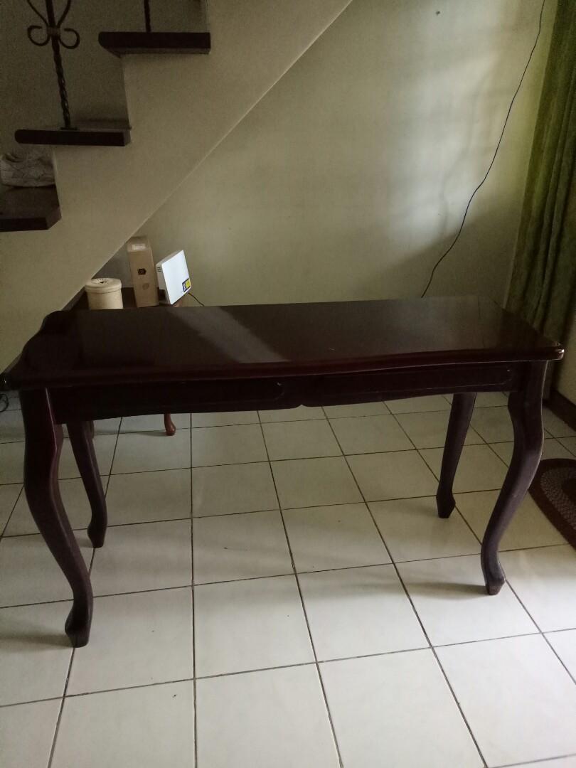 Solid Malaysian wood Console Table, Furniture & Home Living, Furniture