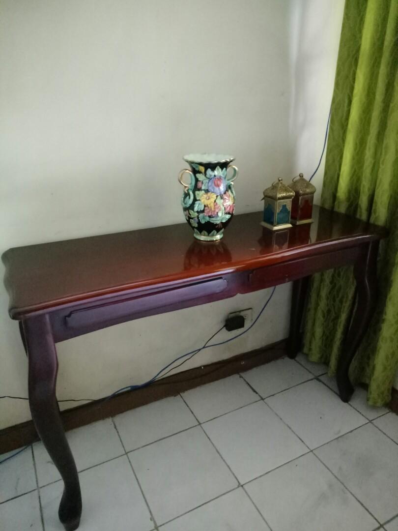 Solid Malaysian wood Console Table, Furniture & Home Living, Furniture