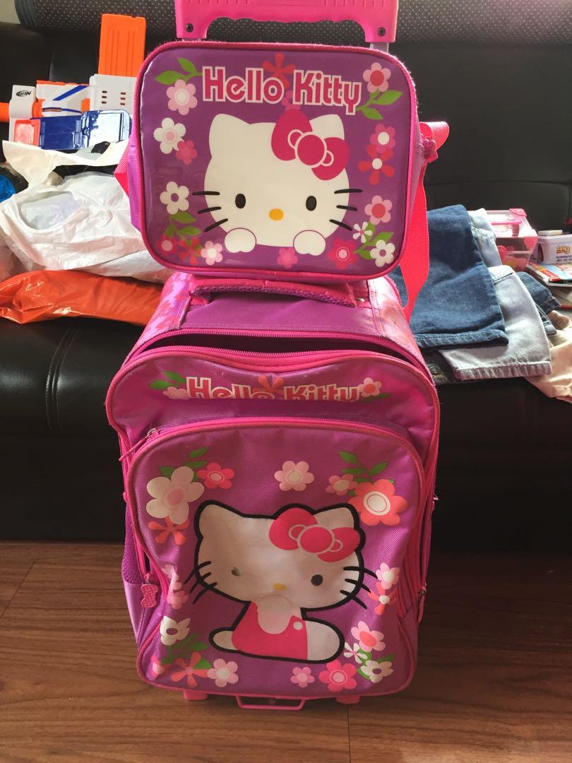 hello kitty stroller bag
