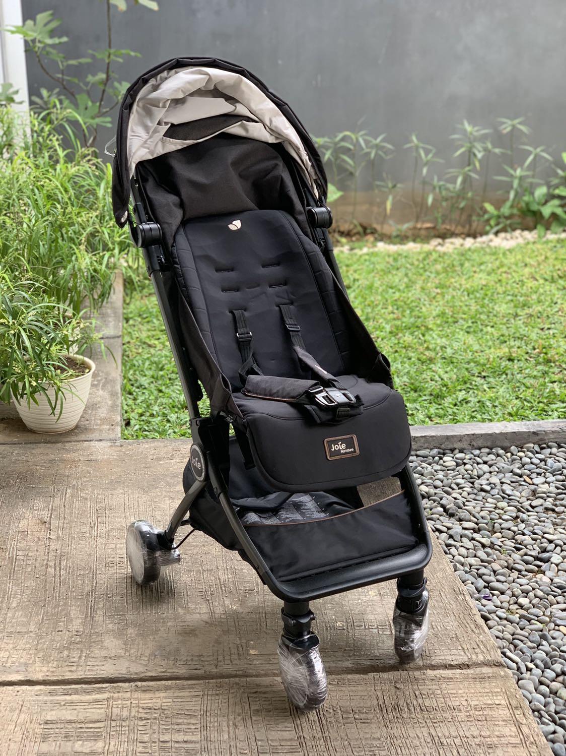 Stroller Joie Pact Flex Signature Black Bayi Anak Kereta Kursi Goyang Gendongan Bayi Di Carousell