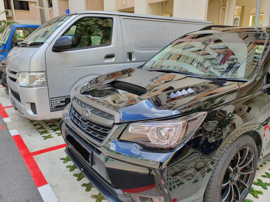 Subaru Forester XT SJ custom scoop Car Accessories, Accessories