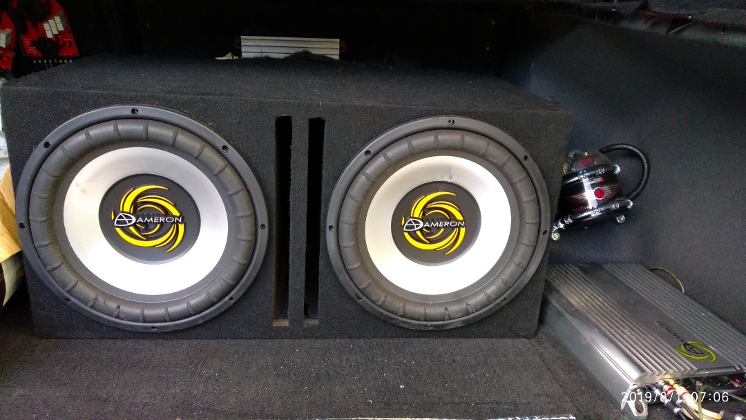 Ameron woofer new arrivals