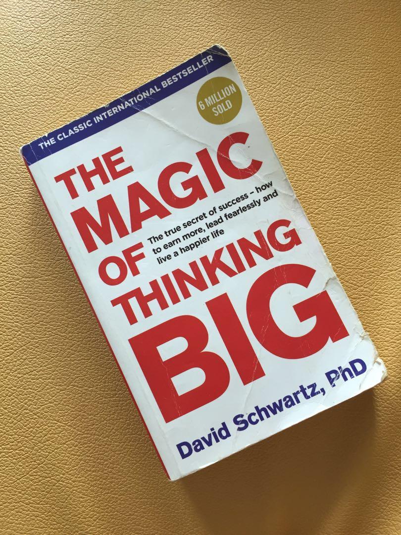 The Magic Of Thinking Big David Schwartz Buku Alat Tulis