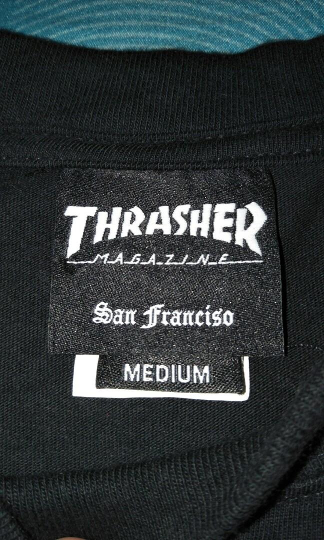 Thrasher Slasher Tee, Fesyen Pria 