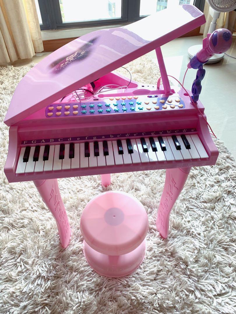 pink piano for toddlers
