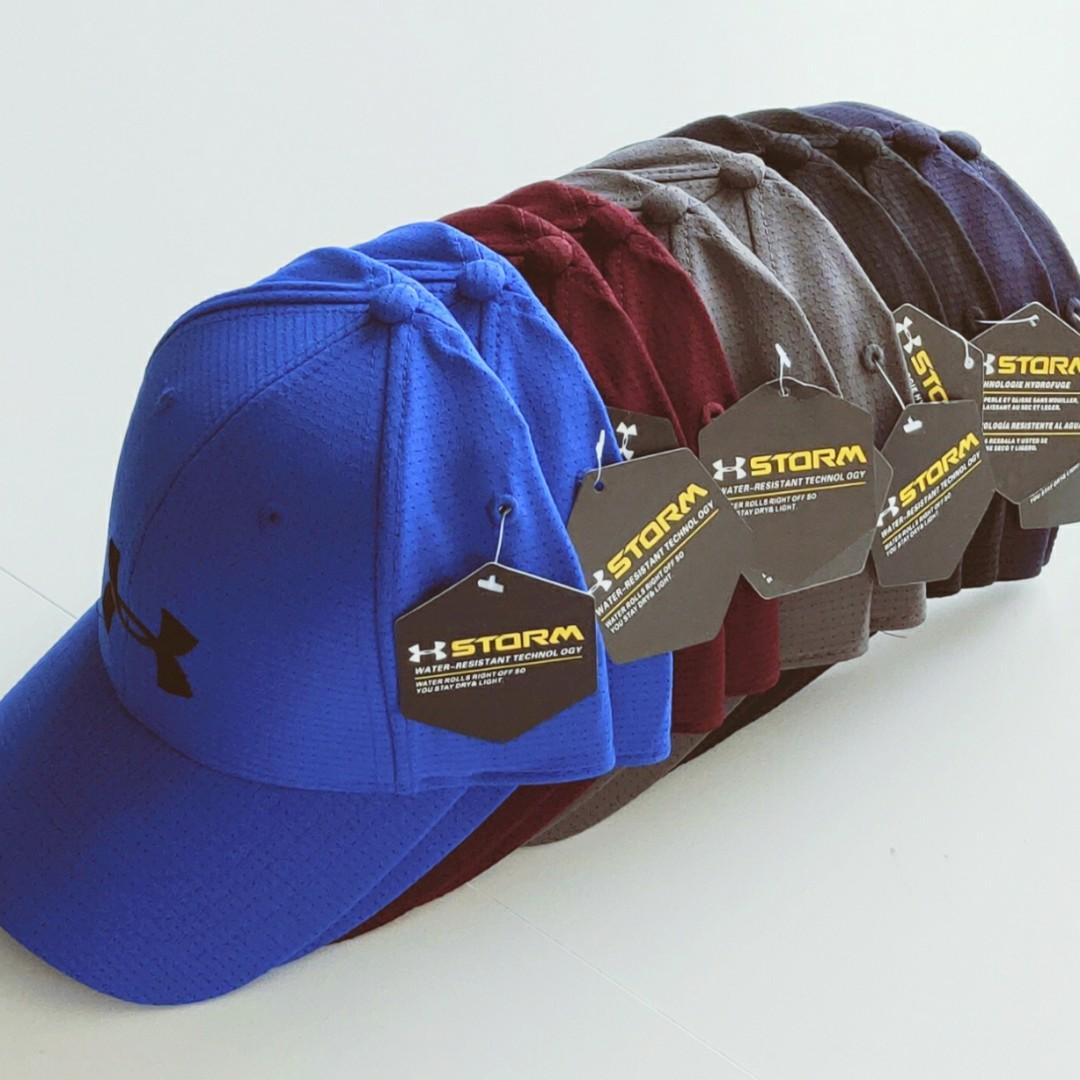 men's ua storm adjustable cap