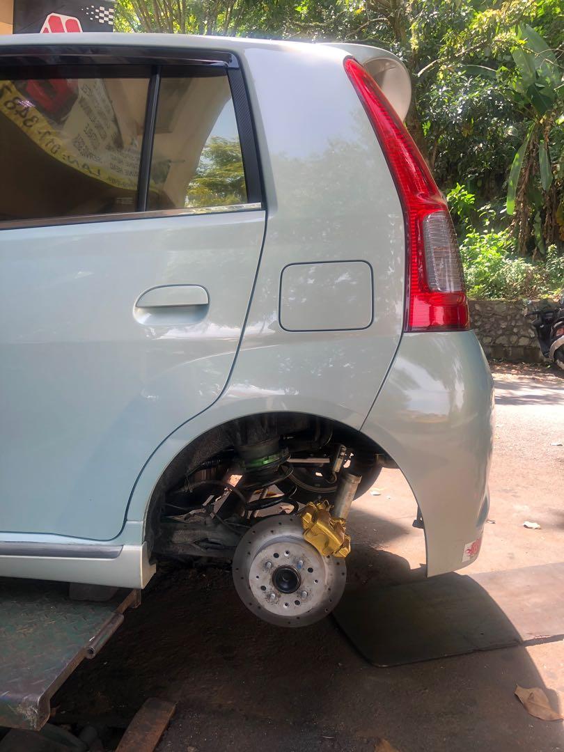 Upgrade Brake Disc Besar Viva Depan Belakang Auto Accessories On Carousell