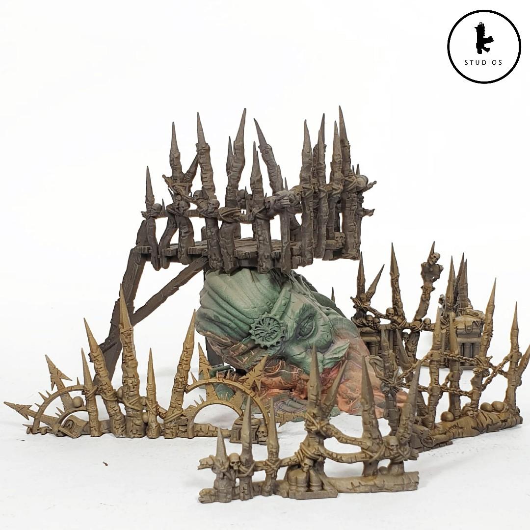 Warhammer Warcry Terrain Painted Ready In 1 Week Toys Games