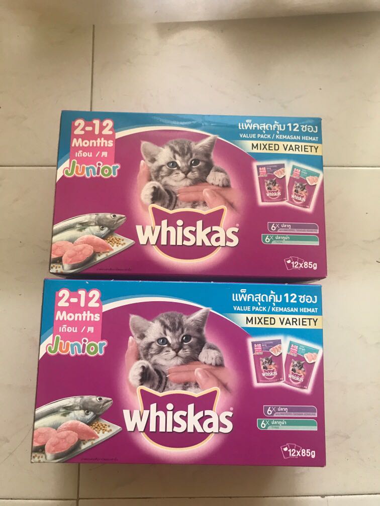 Whiskas Kitten Wet Food Pet Supplies For Cats Cat Food On