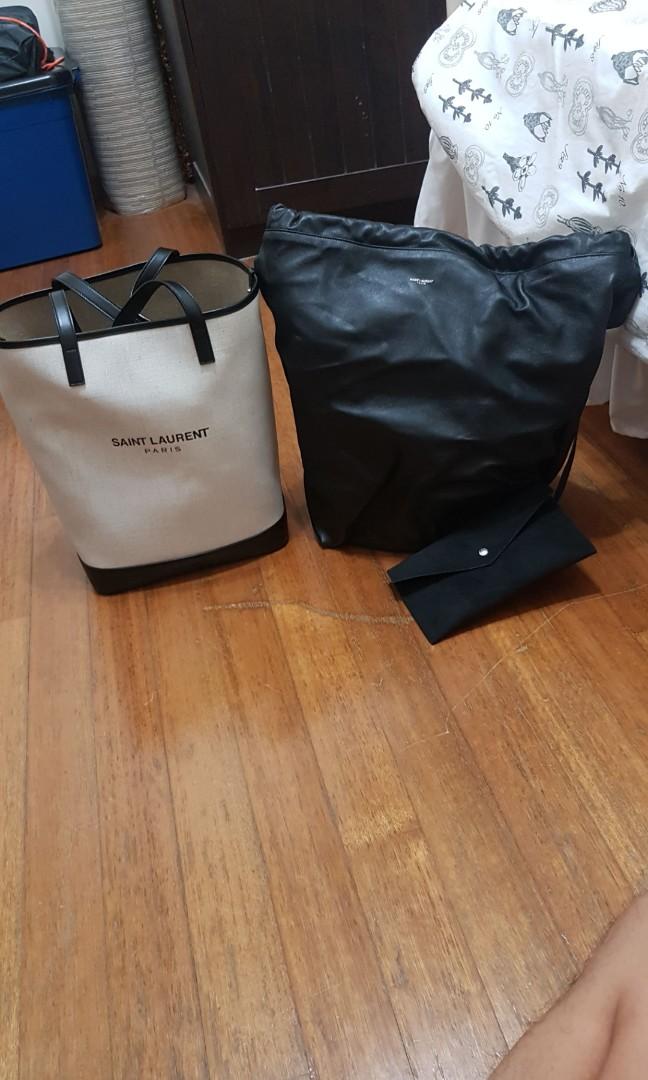 Saint laurent sale teddy tote
