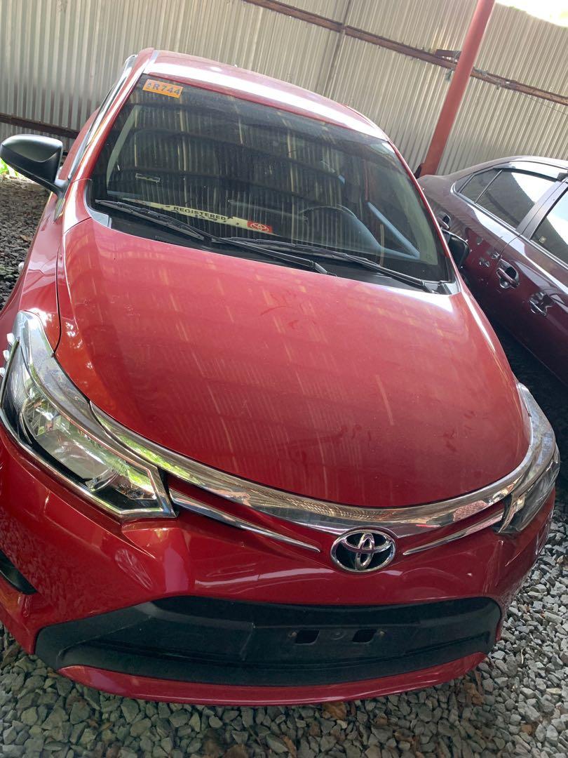 2018 Toyota Vios 1 3j Manual Red Cars On Carousell