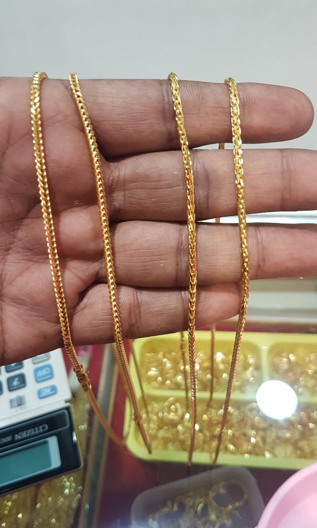 4 gram best sale 22k gold chain