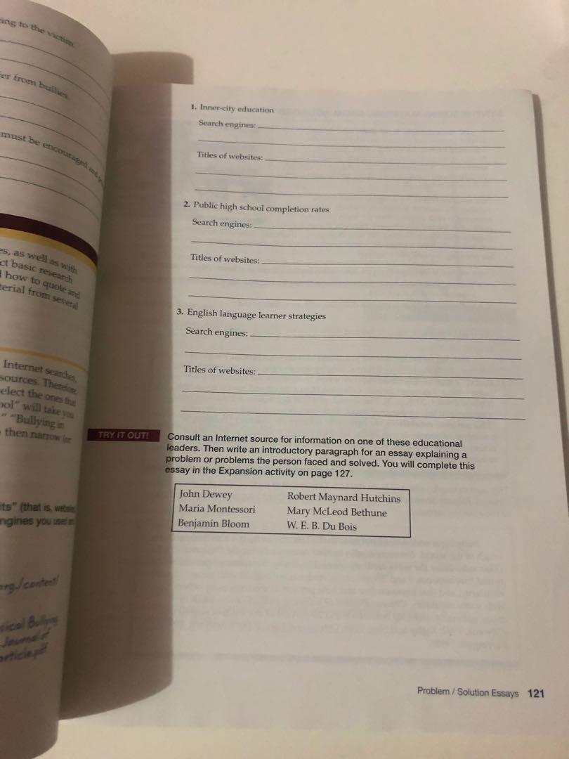 5 Longman Academic Writing Series Essays To Research Papers Buku Alat Tulis Buku Pelajaran Di Carousell