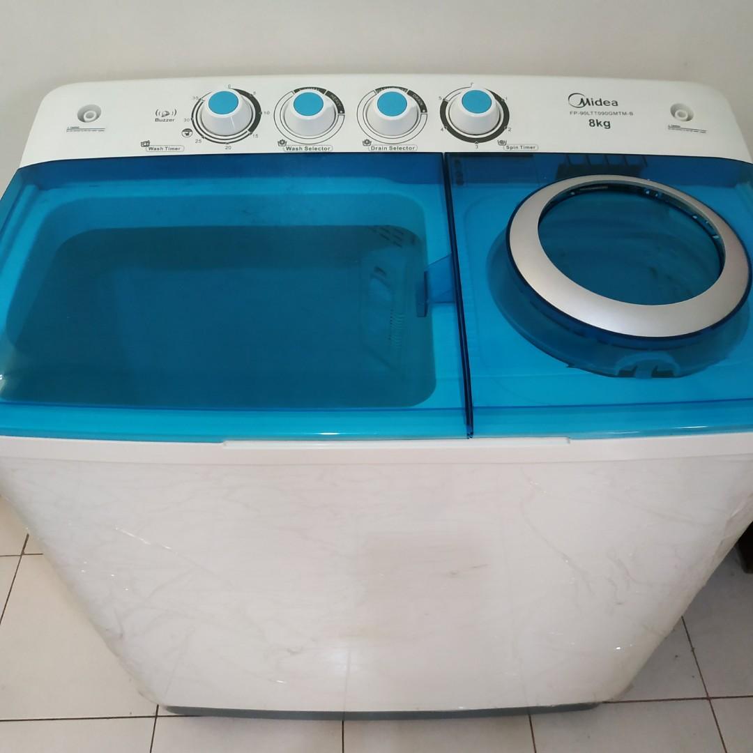 8kg Twin Tub Washing Machine Tv Home Appliances Washing Machines And Dryers On Carousell