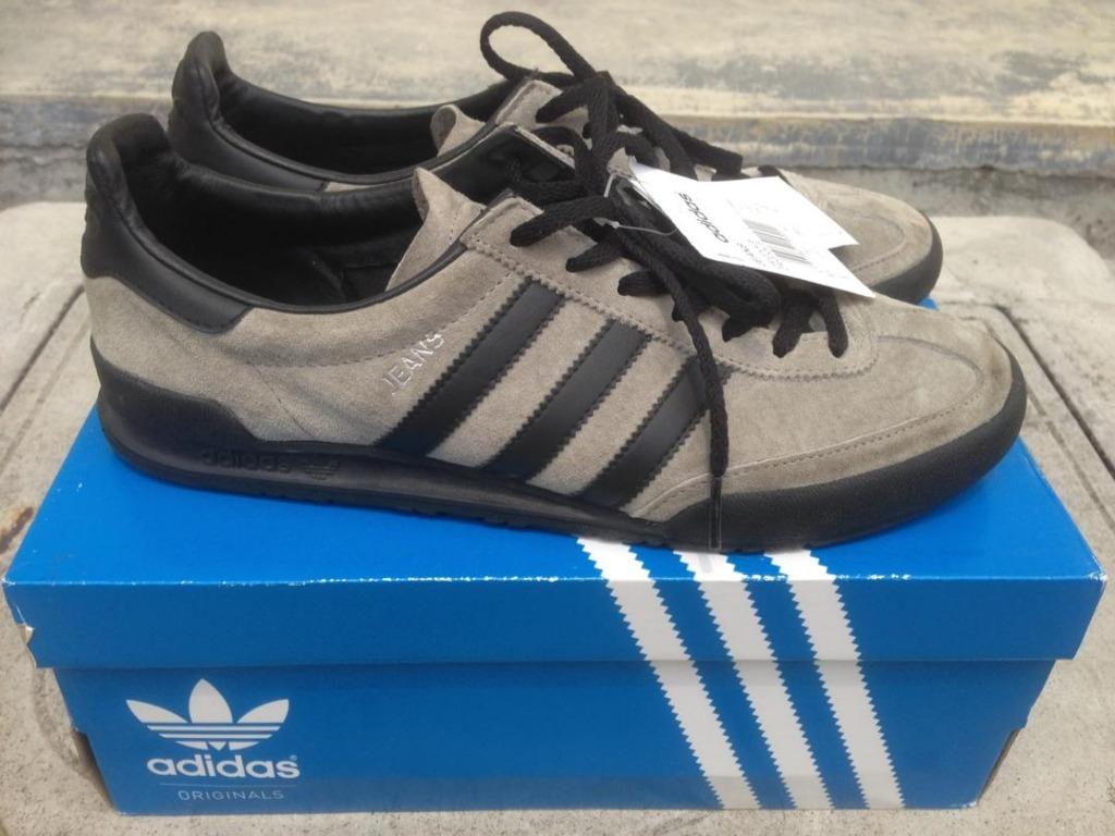 adidas jeans solid grey black