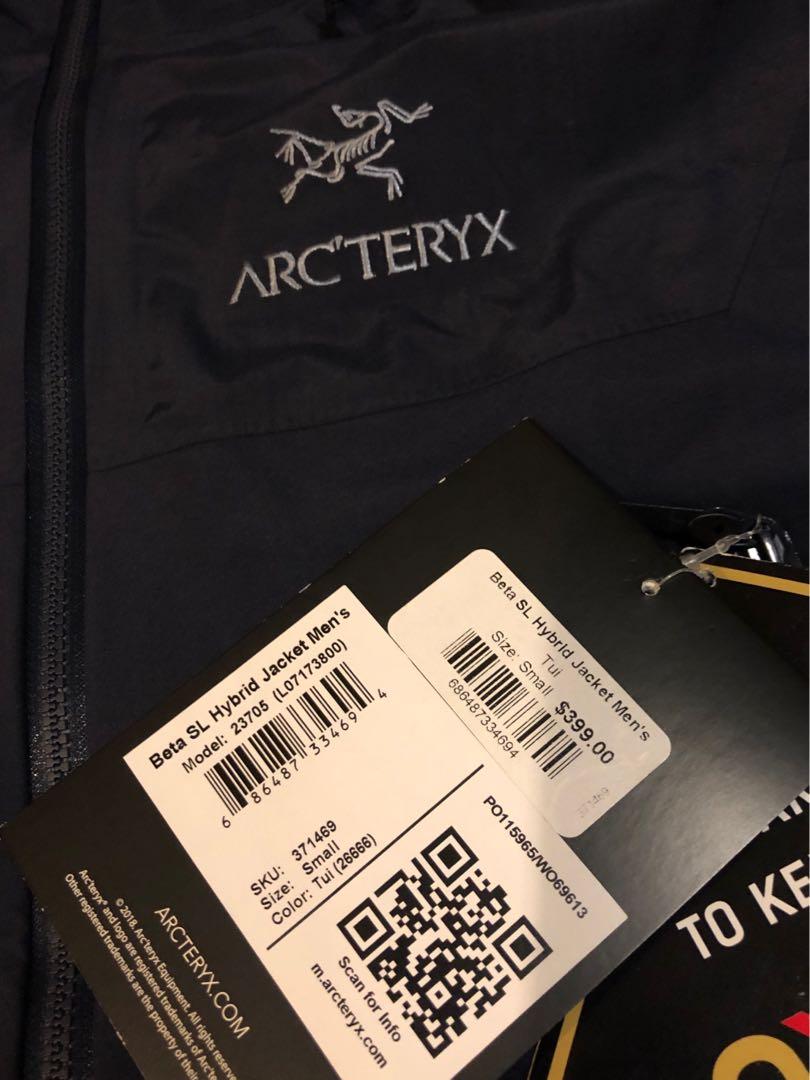 Arcteryx Beta SL Hybrid Jacket GORE TEX 不死鳥始早鳥, 男裝, 外套及