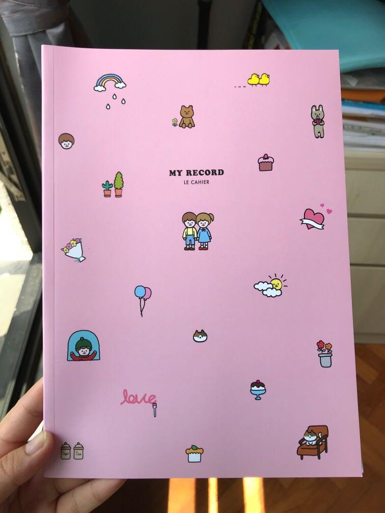 Artbox Korea Cute Notebooks, Hobbies & Toys, Stationery & Craft