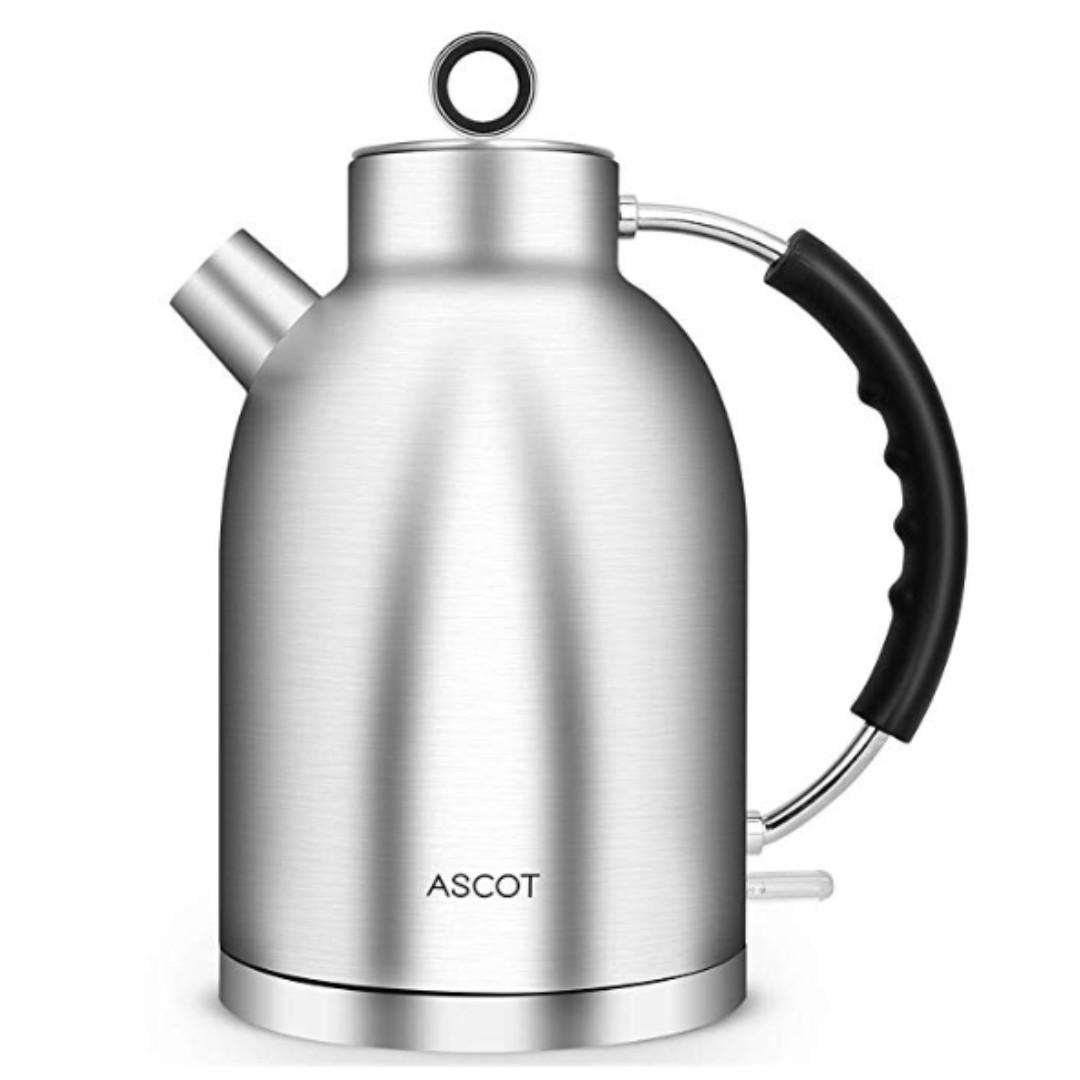 ASCOT Electric Kettle,1.7QT Hot Water & Tea Heater with Food Grade  Stainless Steel Design, TV & Home Appliances, Kitchen Appliances, Water  Purifers & Dispensers on Carousell