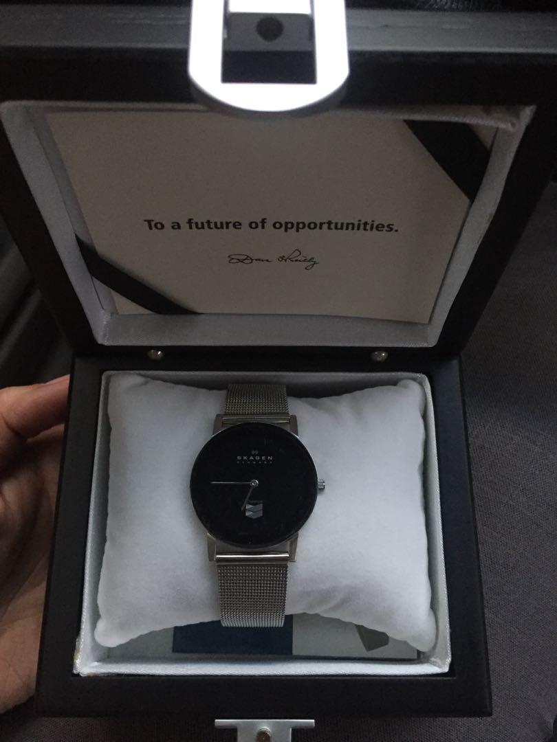 Skagen chevron shop watch