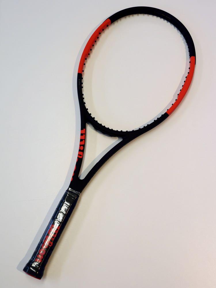 BN Wilson Pro Staff 97S Tennis Racquet Dimitrov wrapper on handle 