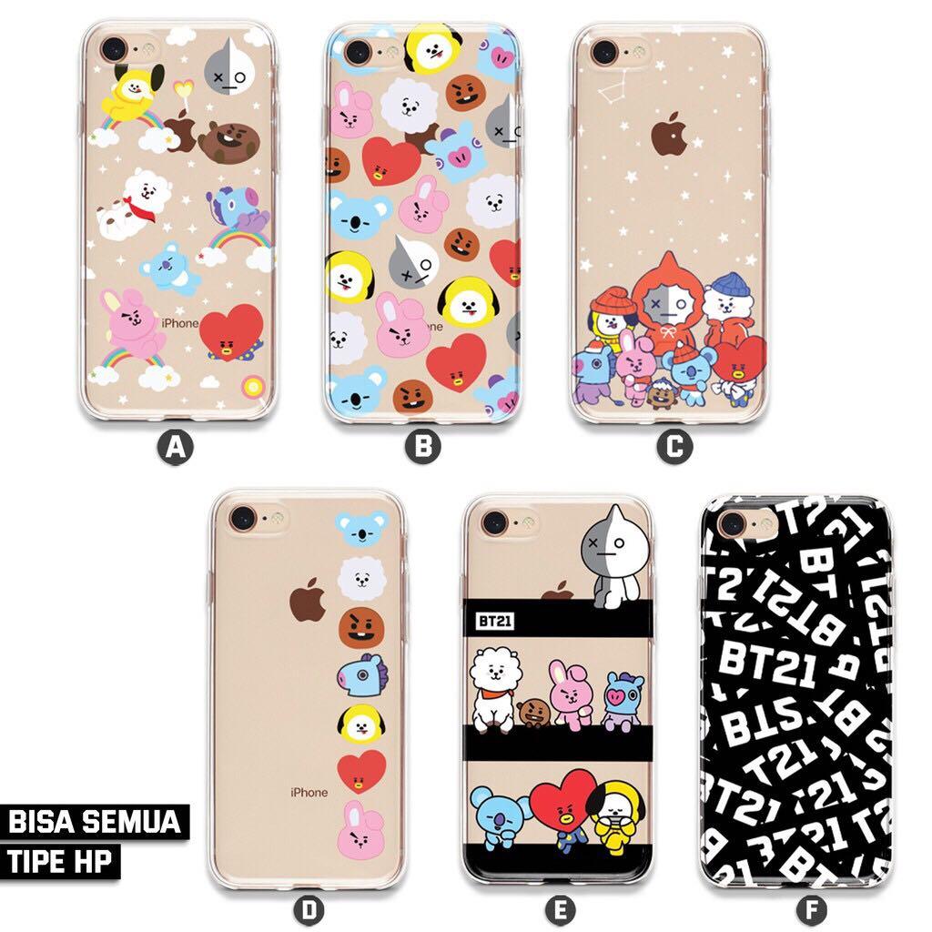 Bt21 Hard Soft Case All Character Mobile Phones Tablets Mobile Tablet Accessories Cases Sleeves On Carousell