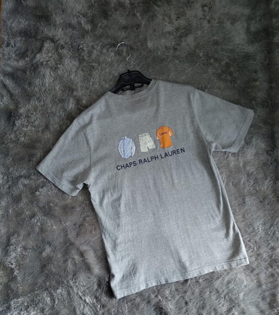 CHAPS RALPH LAUREN T SHIRT, Fesyen Pria 