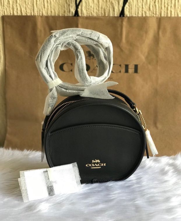 Coach canteen shop crossbody black