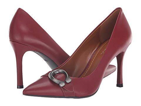 Coach waverly signature buckle pumps sale