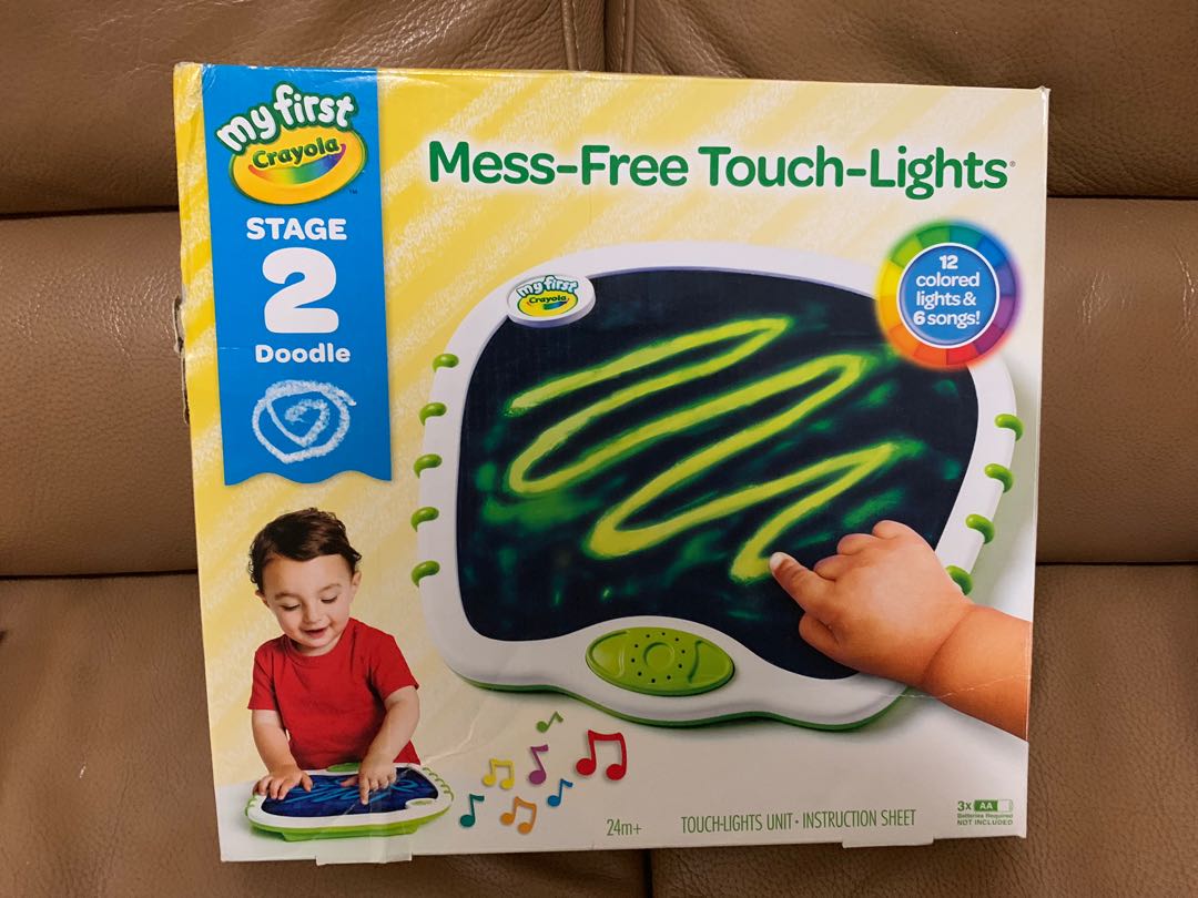 Crayola mess free touch light, 兒童＆孕婦用品, 玩具 Carousell
